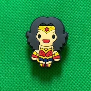 🌼 (5/$10 or 10/$15) NEW Superhero Marvel Wonder Woman Croc Shoe Charm Collection